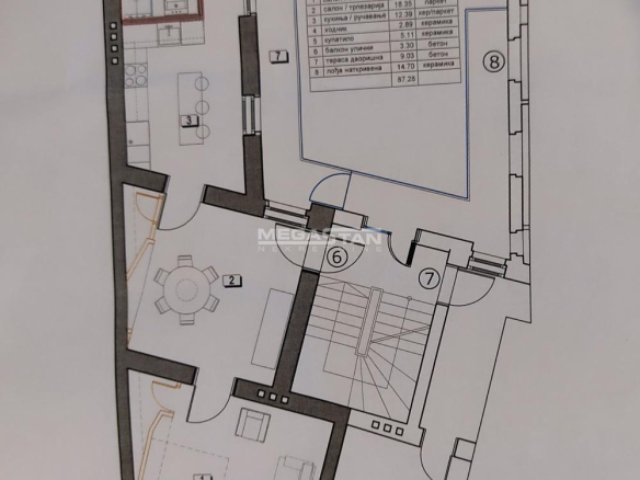 Stan Prodaja Beograd Centar (Stari Grad) 87 m2
