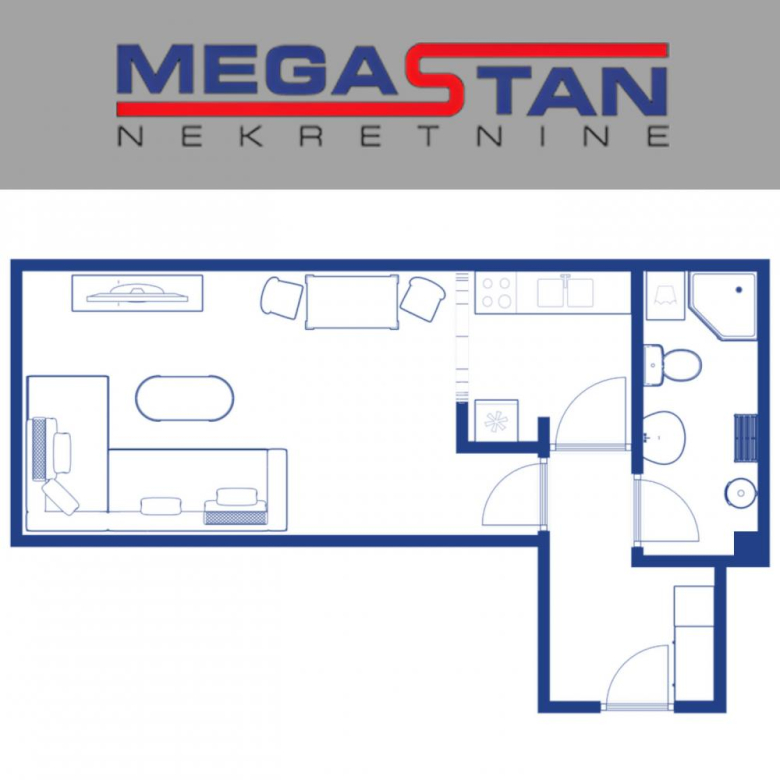 Stan Prodaja Beograd Banovo Brdo 30 m2