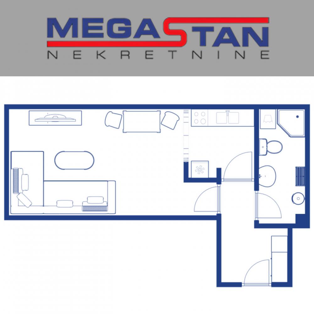 Stan Prodaja Beograd Stan Prodaja Beograd Banovo Brdo 30 m2