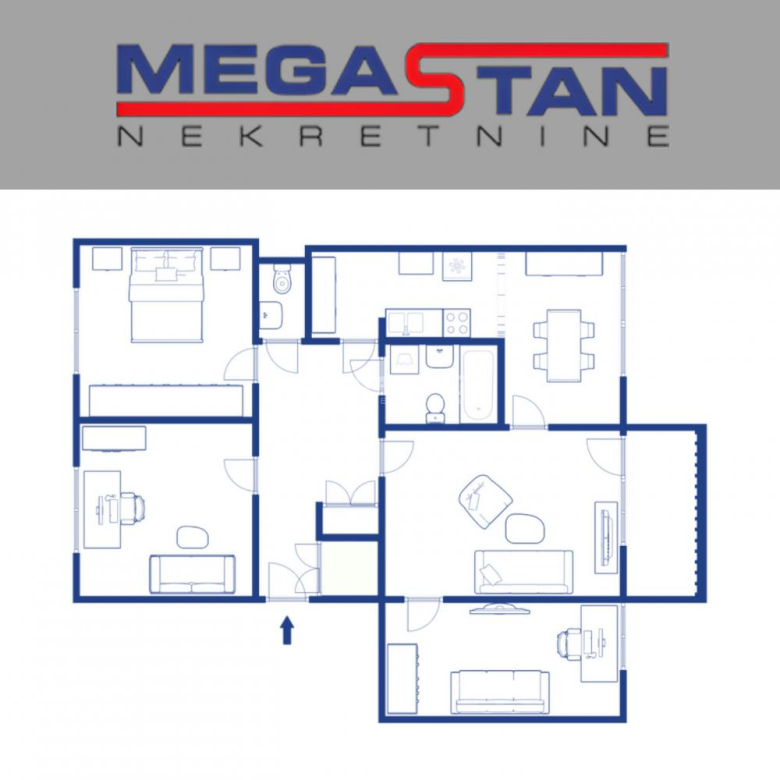 Stan Prodaja Beograd Blok 28 93 m2
