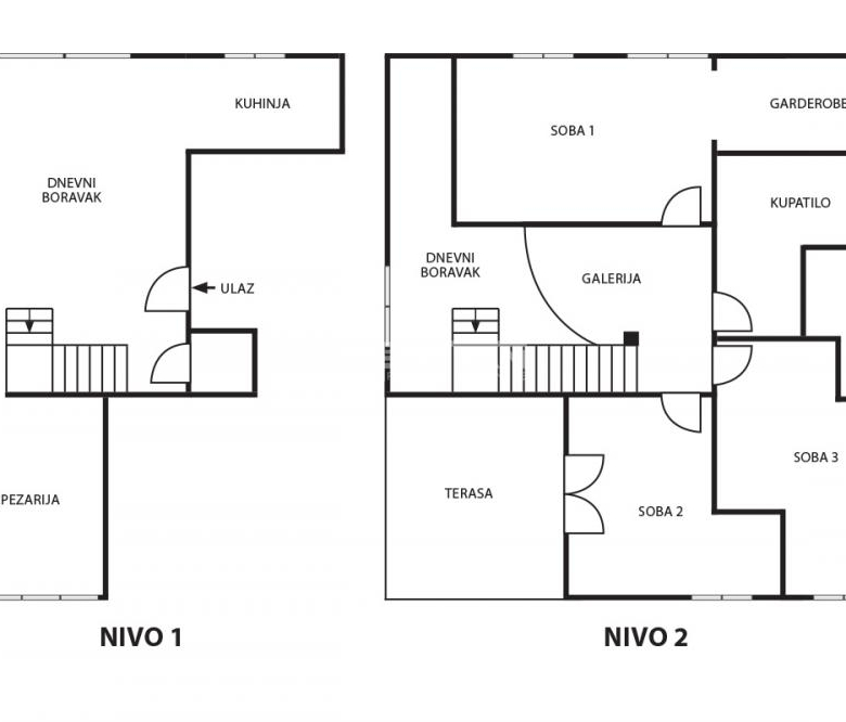 Lux 4soban duplex, Vračar.