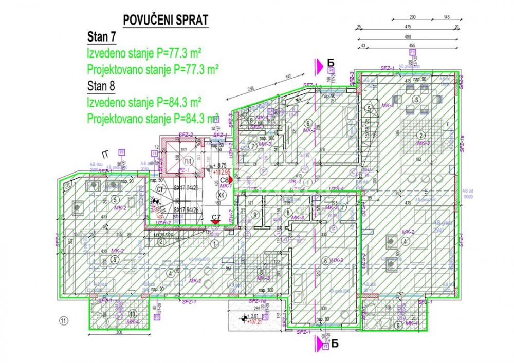 Stan Prodaja Beograd Autokomanda 143 m2