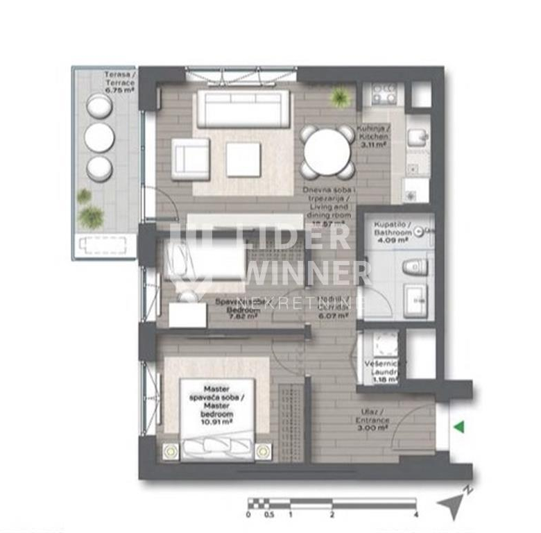 Stan Prodaja Beograd Beograd Na Vodi 61 m2