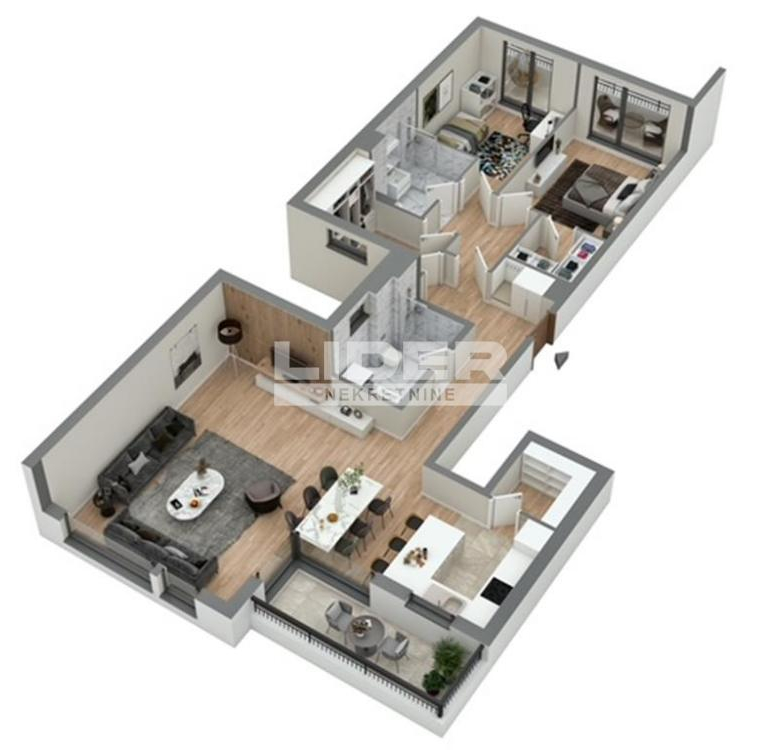 Stan Prodaja Beograd Karaburma 124 m2