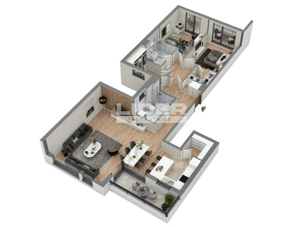 Stan Prodaja Beograd Karaburma 124 m2