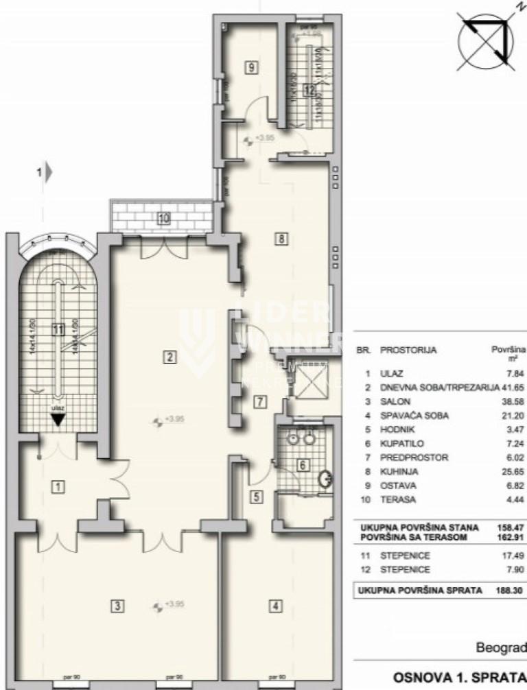 Kuća Prodaja Beograd Slavija 941 m2