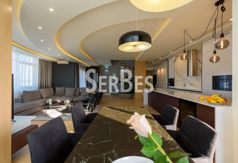 Lux namešten penthaus 230m2 sa bazenom Bul.Evrope ID#1559.