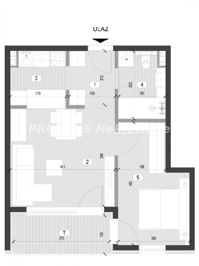 Stan Prodaja Beograd Stan Prodaja Beograd Kluz 46.2 m2