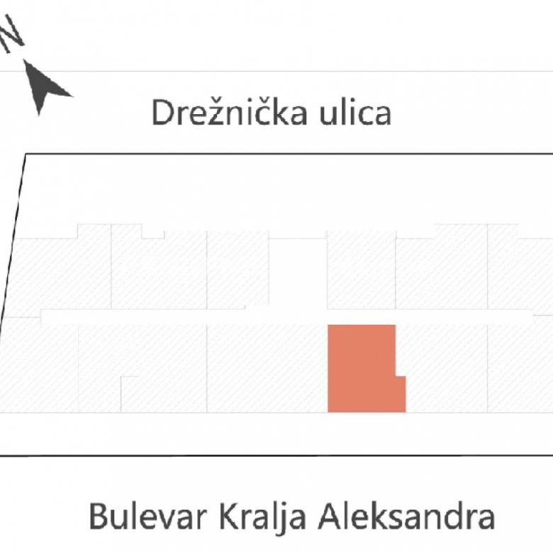 Stan Prodaja Beograd Kluz 46.2 m2