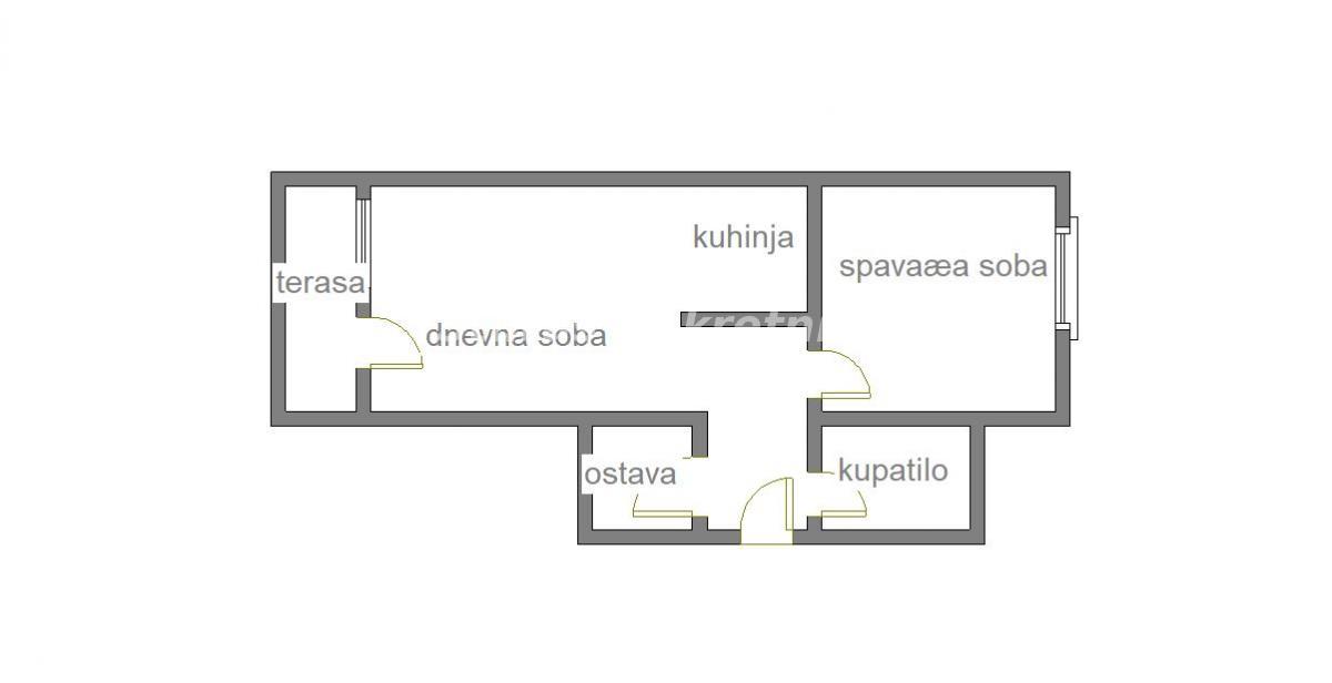 Stan Prodaja Novi Sad  47 m2