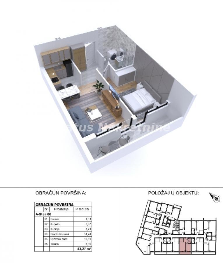 Stan Prodaja Novi Sad Stan Prodaja Novi Sad 43 m2