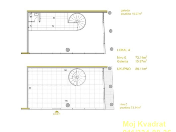 Lokal Prodaja Beograd Crveni Krst 93 m2