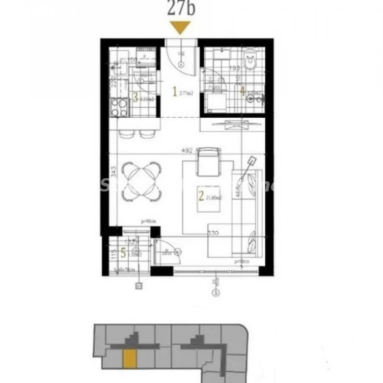 Stan Prodaja Novi Sad  32 m2