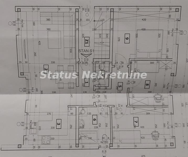 Stan Prodaja Novi Sad  86 m2