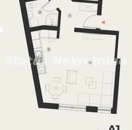 Stan Prodaja Novi Sad  57 m2