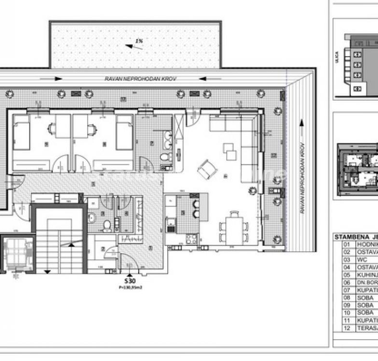 Stan Prodaja Novi Sad  128 m2
