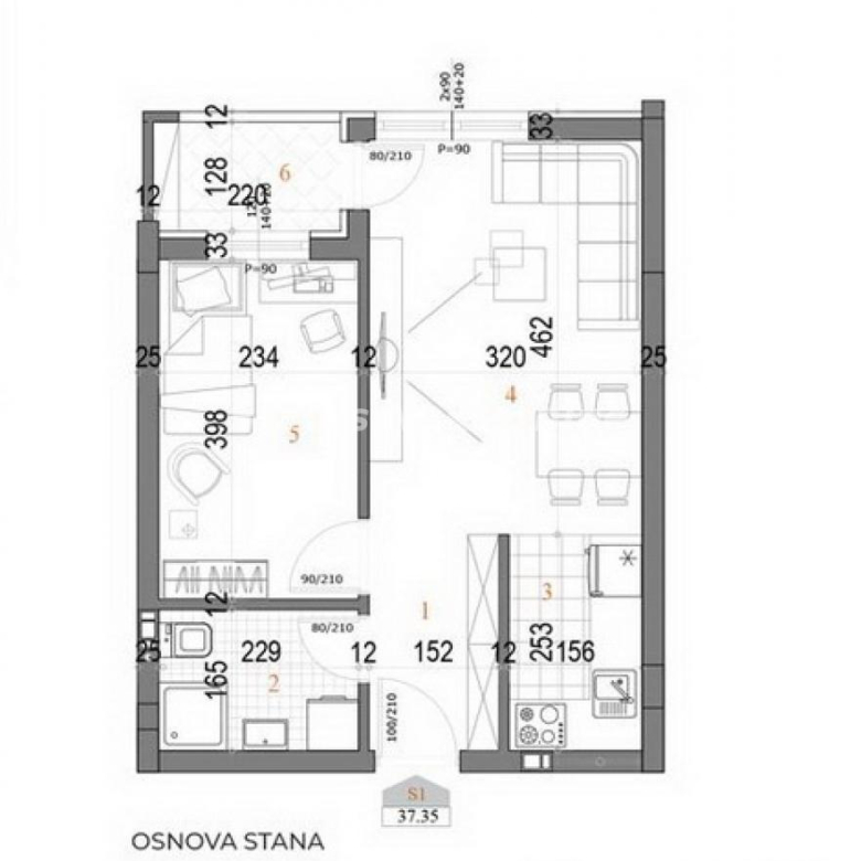 Stan – Novi Sad, Telep – ID 21253.