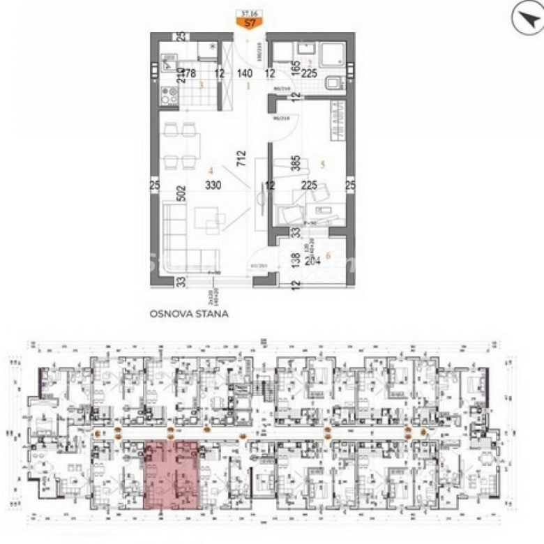Stan Prodaja Novi Sad  38 m2