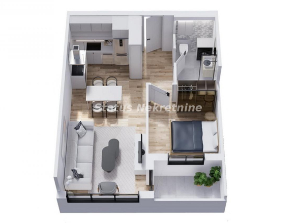 Stan Prodaja Novi Sad  43 m2