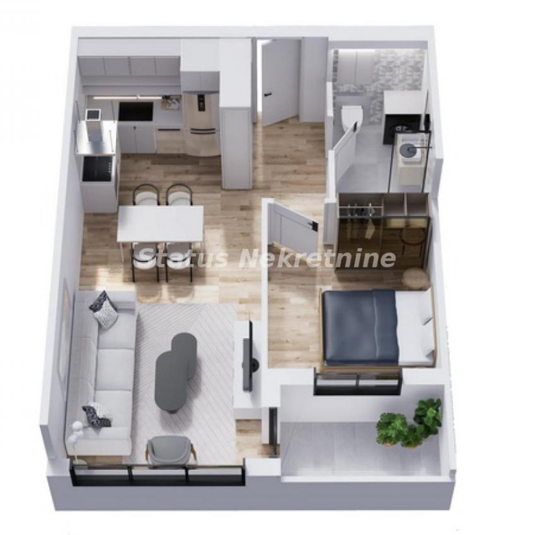 Stan Prodaja Novi Sad  43 m2