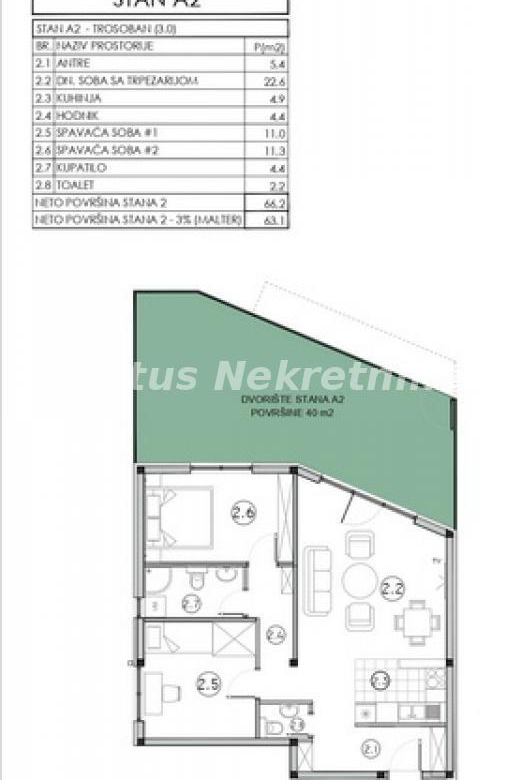 Stan – Novi Sad, Sremska Kamenica – ID 22096.