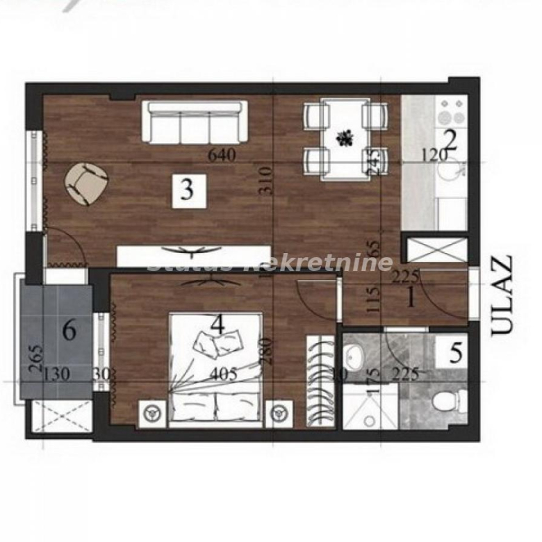 Stan – Novi Sad, Grbavica  – ID 22079.