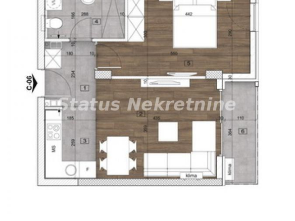 Stan Prodaja Novi Sad  46 m2
