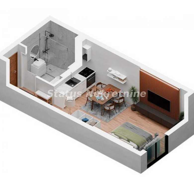 Stan Prodaja Novi Sad  27 m2