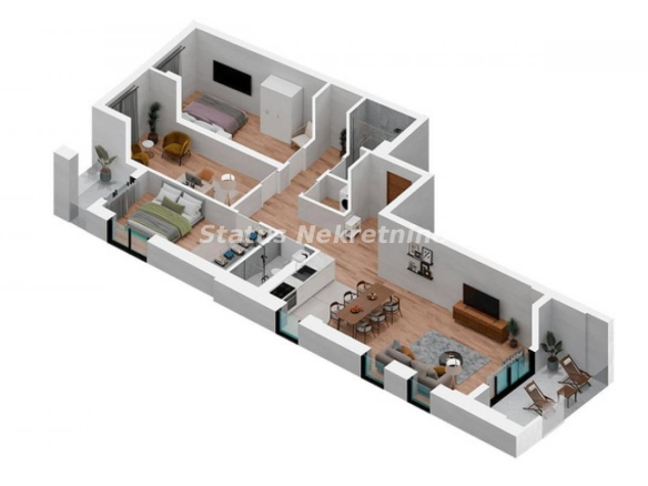Stan Prodaja Novi Sad  102 m2