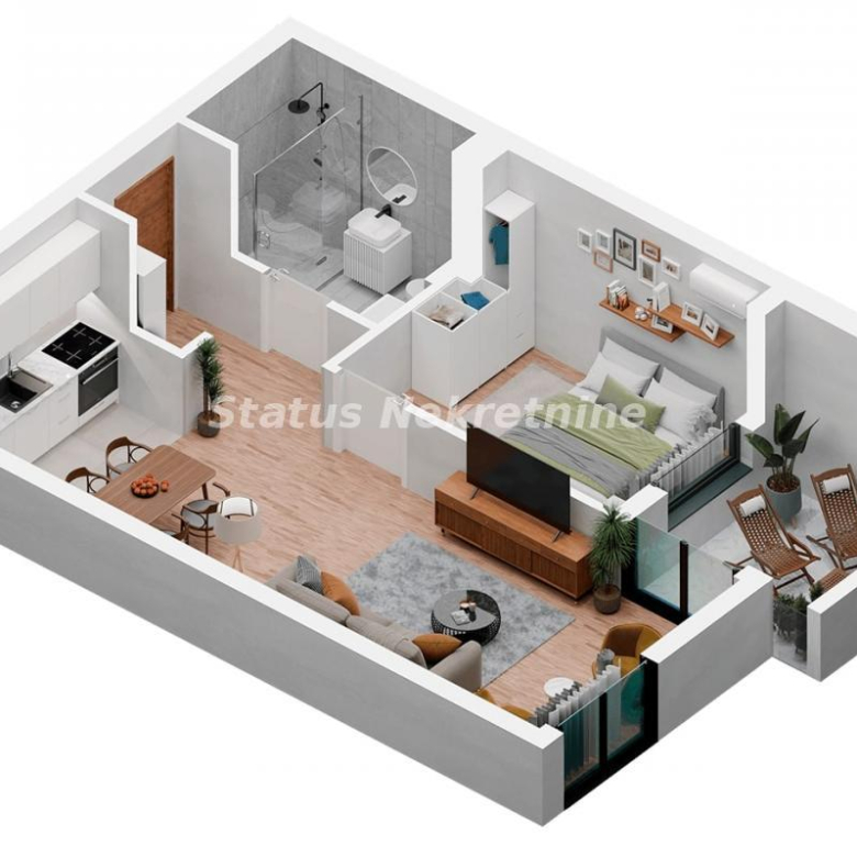 Stan Prodaja Novi Sad  41 m2