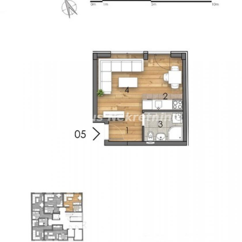 Stan Prodaja Novi Sad  25 m2