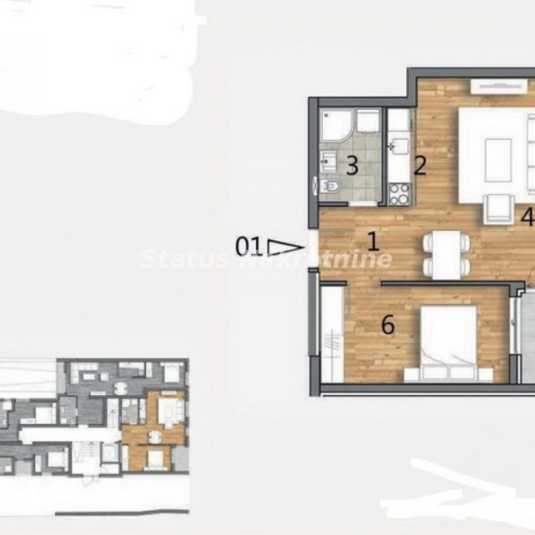 Stan – Novi Sad, Telep – ID 21146.
