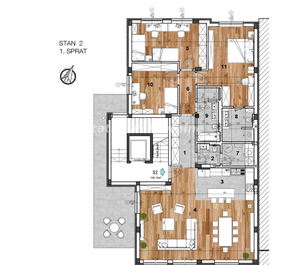 Stan Prodaja Novi Sad  148 m2