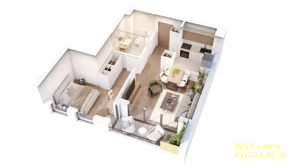 Stan Prodaja Beograd Zeleno Brdo 48 m2