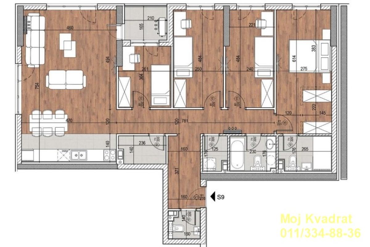 Stan Prodaja Beograd Blok 60 112 m2