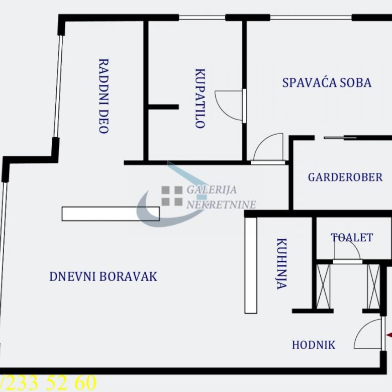 Stan Prodaja Beograd Dedinje 131 m2