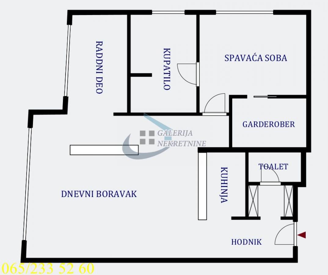 Stan Prodaja Beograd Dedinje 131 m2