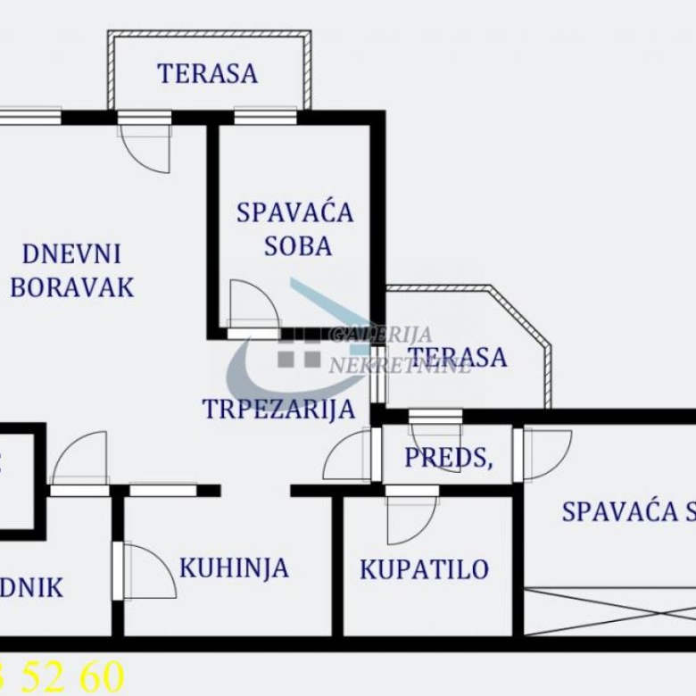 Stan Prodaja Beograd Blok 62 64 m2