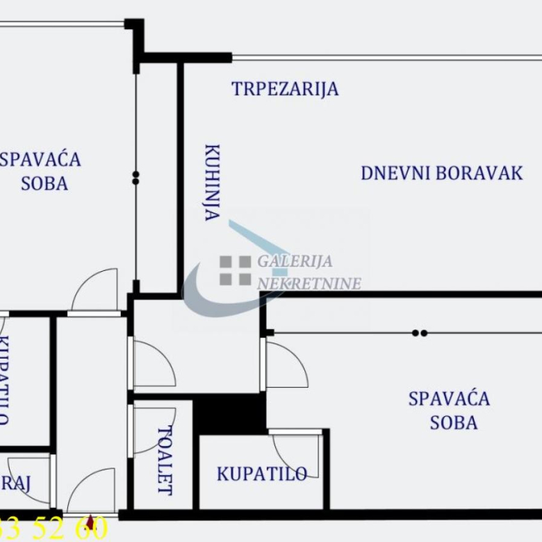 Stan Prodaja Beograd Blok 65 95 m2