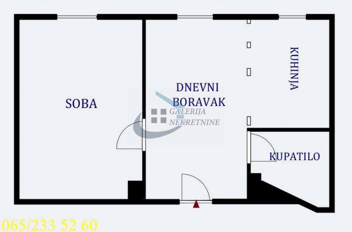 Stan Prodaja Beograd Đeram 37 m2