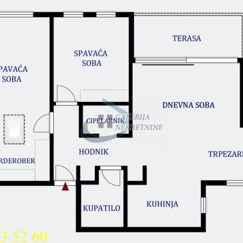 Stan Prodaja Beograd Južni Bulevar 83 m2