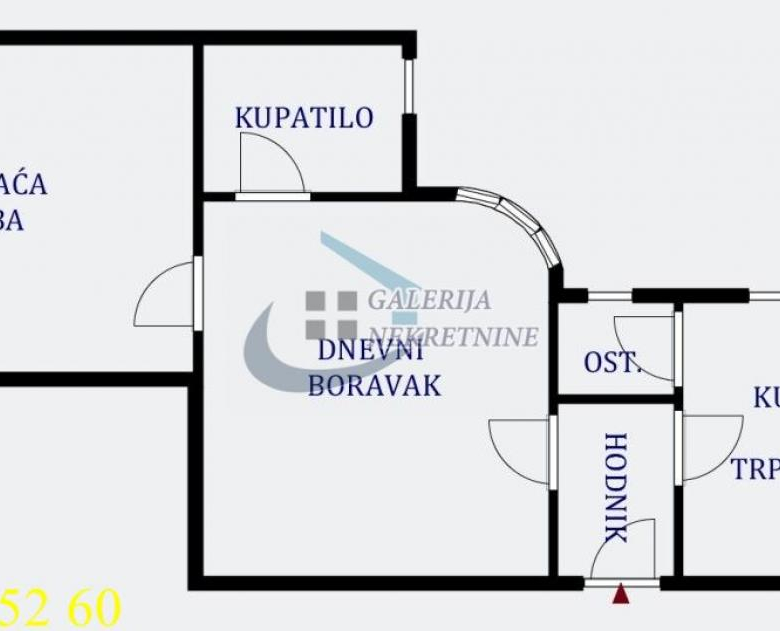 Stan Prodaja Beograd Hram Svetog Save 46 m2