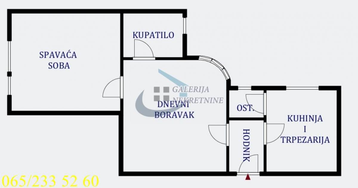 Stan Prodaja Beograd Hram Svetog Save 46 m2