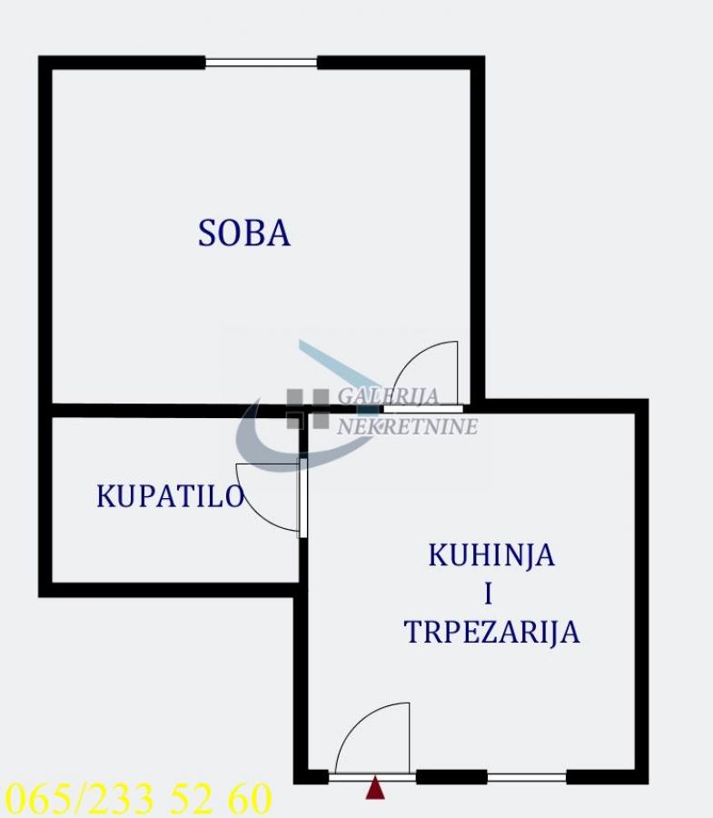 Stan Prodaja Beograd Hram Svetog Save 36 m2