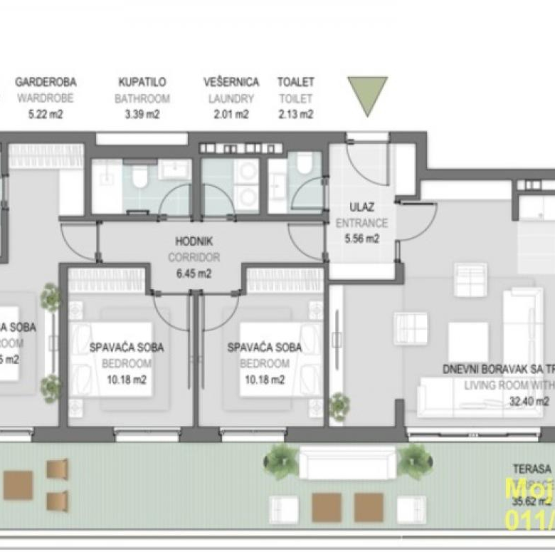 Stan Prodaja Beograd Blok 65 134 m2