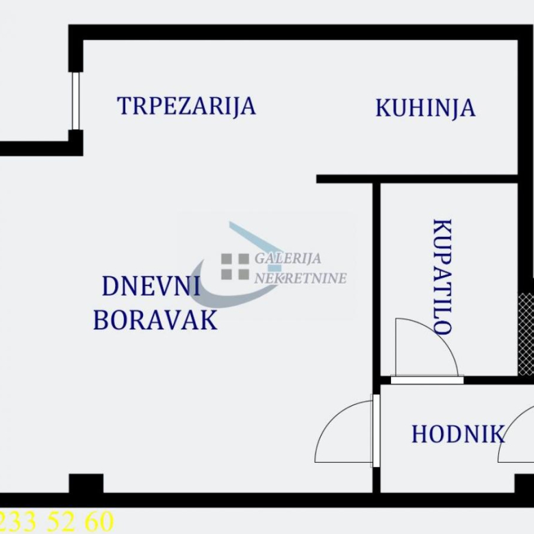 Stan Prodaja Beograd Dušanovac 33 m2