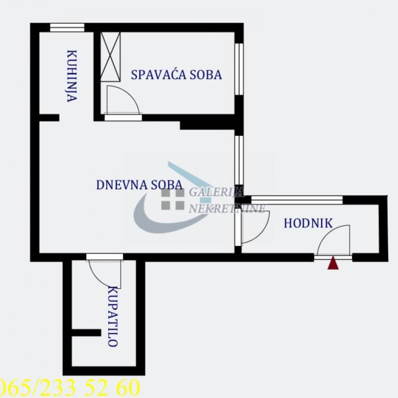 Stan Izdavanje Beograd Skadarlija 30 m2