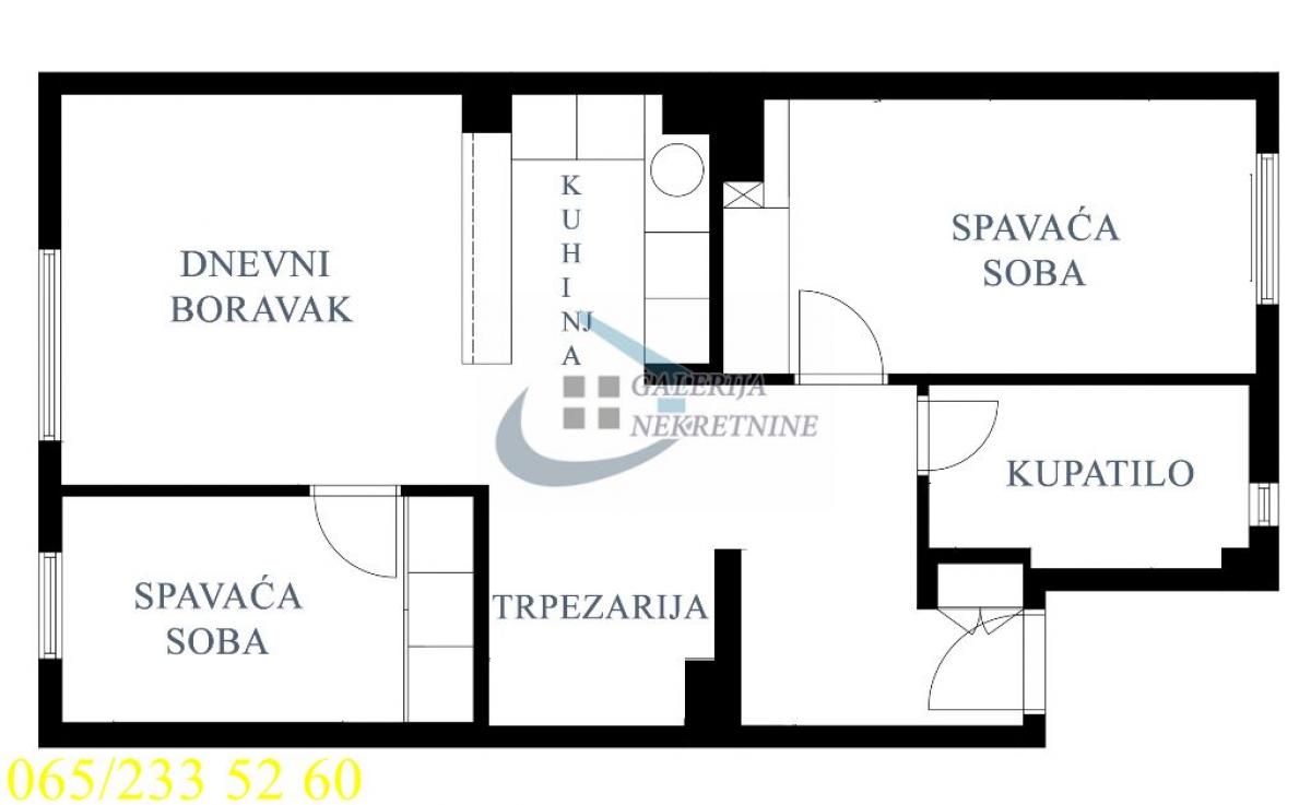 Stan Prodaja Beograd Učiteljsko Naselje 58 m2