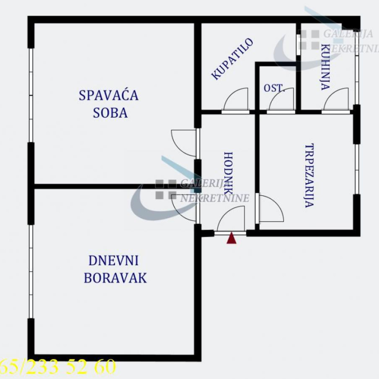Stan Prodaja Beograd Terazije 59 m2