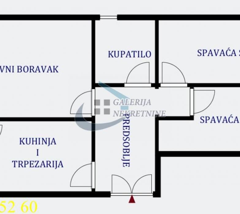 Stan Prodaja Beograd Skadarlija 57 m2
